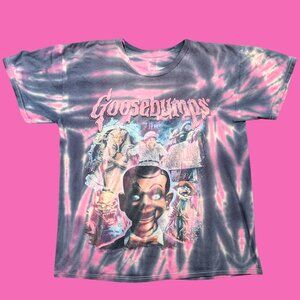 Goosebumps Tie Dye T-Shirt Size S (oversized)